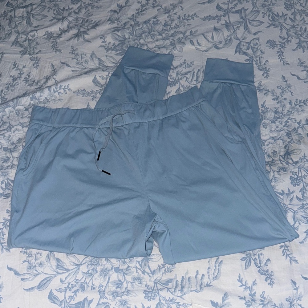 Light Blue Women's Track Joggers